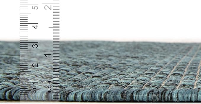 Unique Loom Collection Casual Transitional Solid Heathered Indoor/Outdoor - Image 4