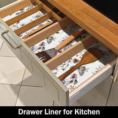 Floral Shelf Liners Non Adhesive 16IN x 20FT and Strong Non-Slip Shelf and - Image 4