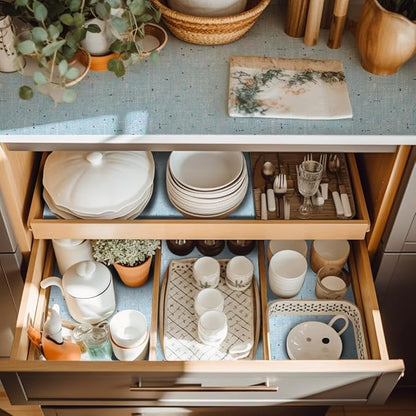 Grip Shelf Liner 20in by 72 in Cupboard Liner Shelving Paper - Image 2