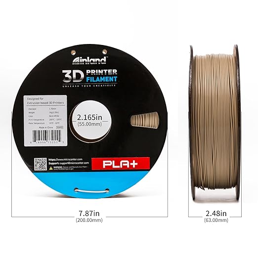 INLAND Micro Center PLA+ 3D Printing Filament 1.75mm - Image 4