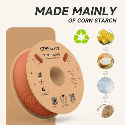 Official Creality Hyper PLA Filament 1.75mm, High Speed PLA 30-600mm/s Rapid 3D - Image 5