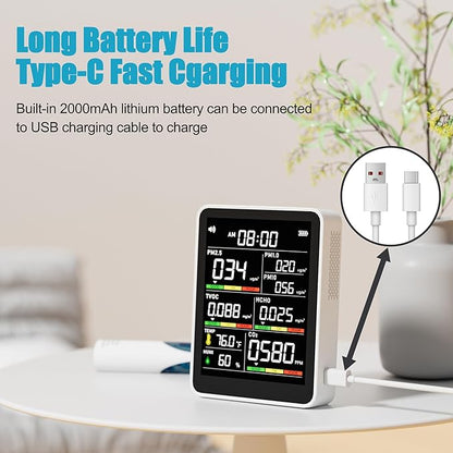 XOOPON 13-in-1 Indoor Air Quality Monitor - Image 4