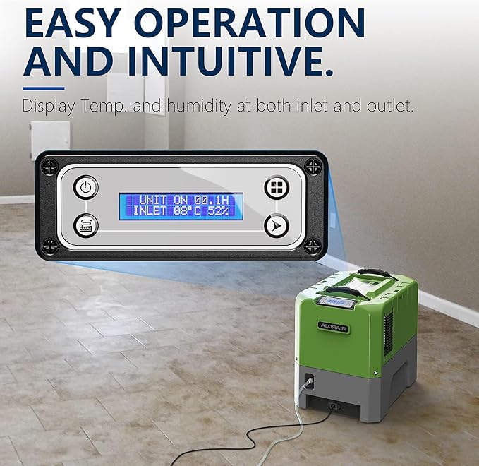 ALORAIR Smart WiFi LGR Commercial Dehumidifier 180 PPD - Image 4