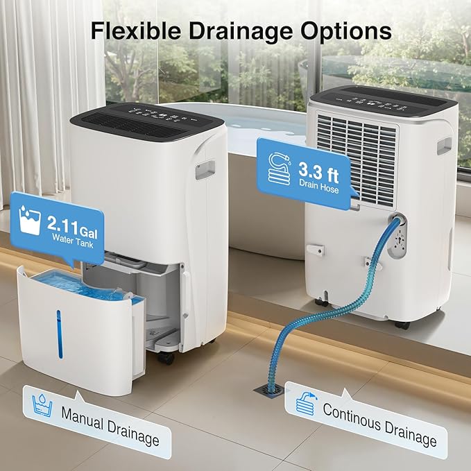 ZAFRO Dehumidifiers for Home and Basement - Image 6