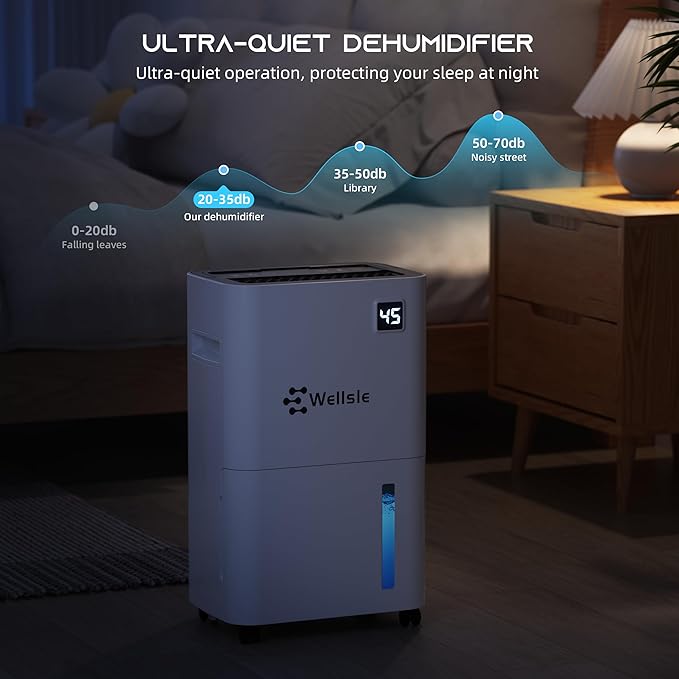 50 Pint Dehumidifier for Home, Basement - Image 5