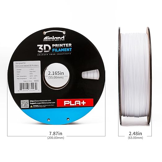 INLAND Micro Center PLA+ 3D Printing Filament 1.75mm - Image 4