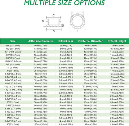 1-7/8" Plastic Hole Plugs White -Round Chair Leg Caps, Flush Mount Pipe Plugs - Image 9