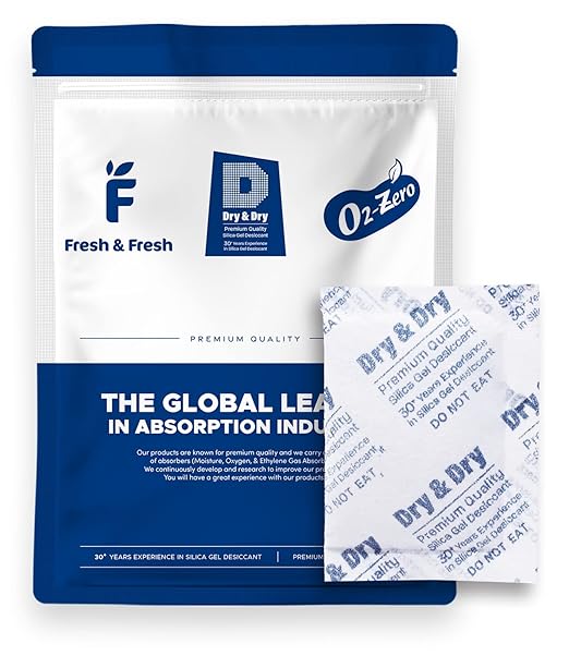 Dry & Dry Silica Gel Packets, Desiccants by DryDry