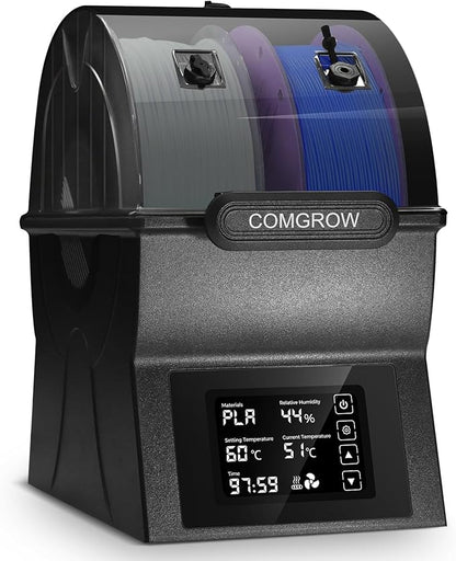 Comgrow Filament Dryer Box, SH02 Dry Box Filament Sealed Storage Box 3D Printer by Comgrow
