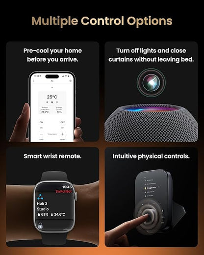 SwitchBot Hub 3 Smart Home Command Center: Screen + Physical Dial, IR Remote Hub - Image 8