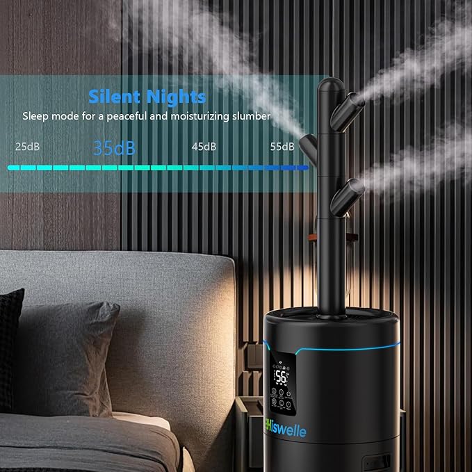 Large Humidifiers for Bedroom, 4.5 Gal Cool Mist Humidifier for Large Room - Image 7