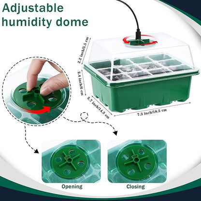 6 Pack Seed Starter Tray Kit - Image 4