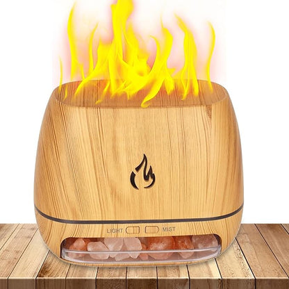 Ultrasonic Diffusers for Aromatherapy, Salt Rock Fragrance Oil Humidifier | - Image 9