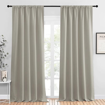 NICETOWN Blackout Curtains for Living Curtains, Room Darkening Window Curtain by NICETOWN