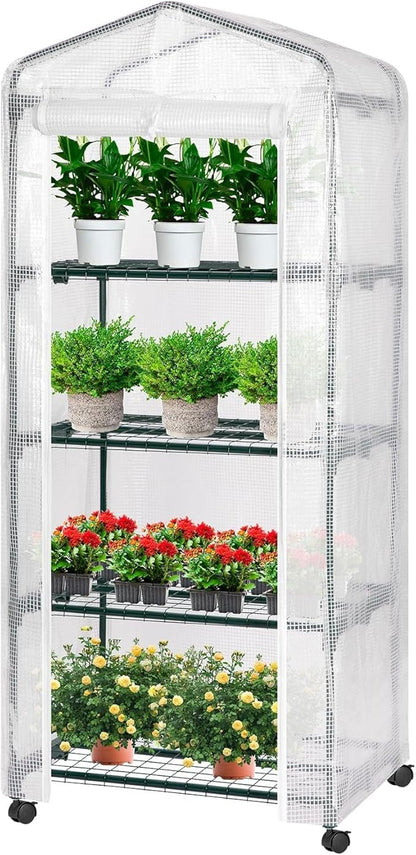 VIVOSUN Mini 4-Tier Greenhouse by VIVOSUN