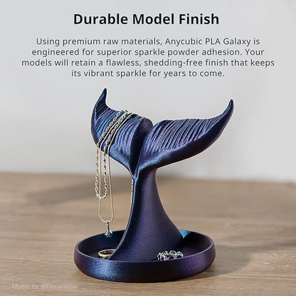 ANYCUBIC Galaxy PLA 3D Printer Filament, Sparkle Glitter PLA, Chameleon - Image 5