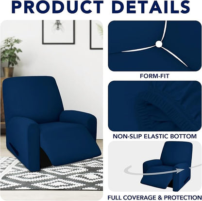 PureFit 100% Dual Waterproof Recliner Cover, Waterproof Couch Cover - Image 4