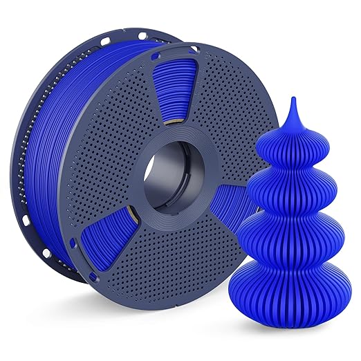 Matte PLA Filament 1.75mm Royal Blue Color, 1kg SUNLU 3D Printer Filament by YOOPAI