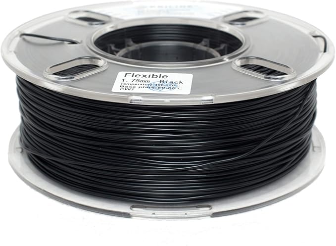 TPU Filament PRILINE, 98A TPU Flexible Soft 3D Printer Filament 1KG 1.75mm Spool - Image 4