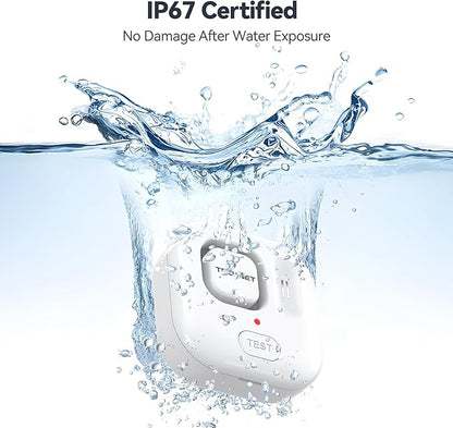 TECKNET WiFi Water Leak Detectors, Leak & Drip Alert - Image 4