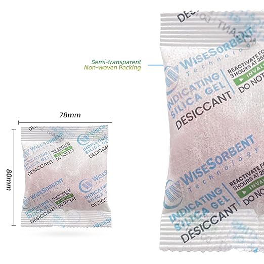 15pcs 20g Silica Gel Packets, Indicating Deisiccant Packs, Rechargeable - Image 4