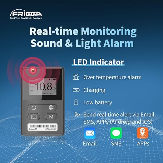 Frigga T70 4G/5G Temperature & Humidity Monitor Real-Time Reusable Temperature - Image 7