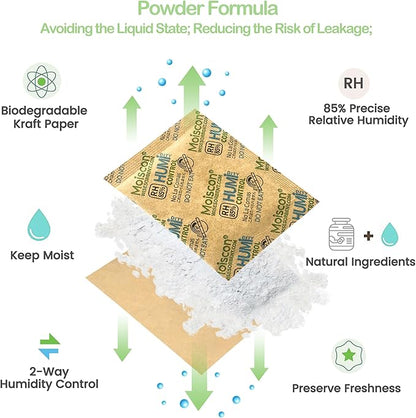 30 Pack 85% RH Size 8 Two-Way Humidity Control Packs - Image 2