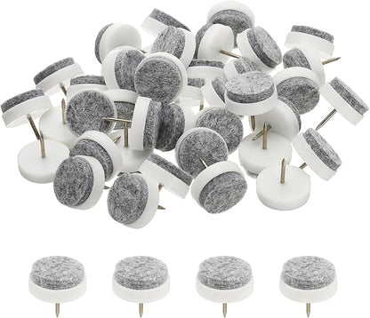 PATIKIL 24 mm Nail-on Felt Pads by PATIKIL