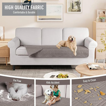 TAOCOCO 100% Waterproof Sofa Cushion Cover Reversible Couch Seat Cover - Image 4