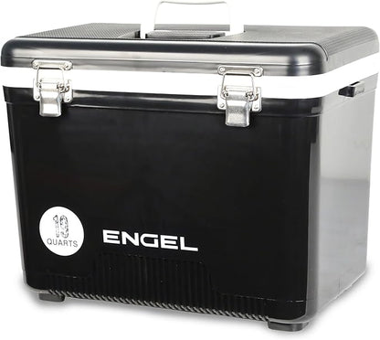 Engel 19qt Leak-Proof, Air Tight, Drybox Cooler and Small Hard Shell Lunchbox by ENGEL