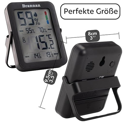 Brannan Max Min Thermometer Room Indoor Humidity Meter Hygrometer - Image 3