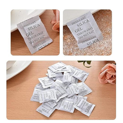 Reusable Desiccant Bags, 100 x 1 Gram Silica Gel Packets - Image 5
