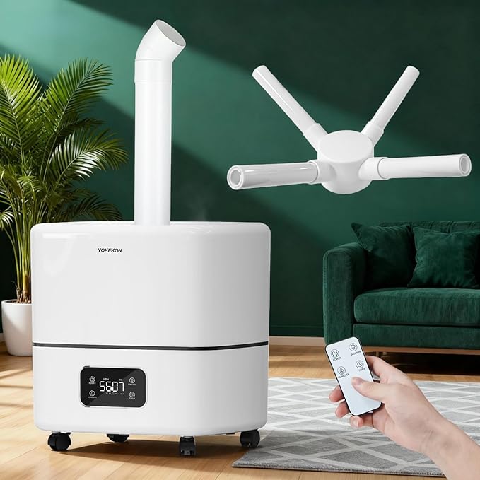 YOKEKON Humidifier Large Room 30L/7.93Gal, 5000 sq.ft Commercial Whole House by LeaderofLightLuxuryHomeAppliances
