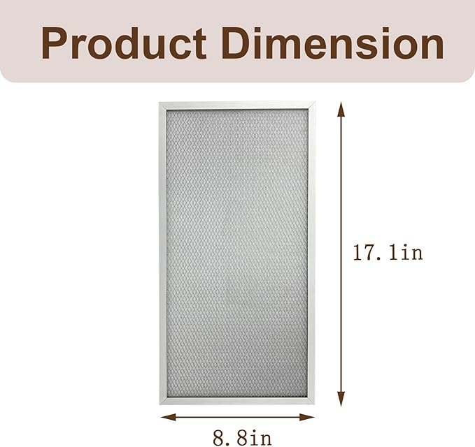 2 Packs MERV-8 Dehumidifier Filter Sets Replacement - Image 3