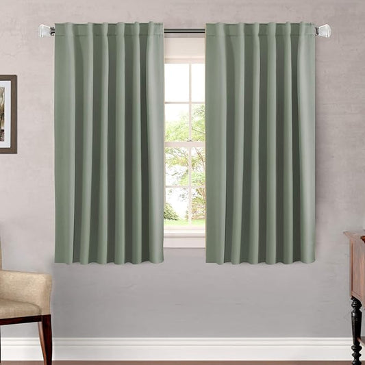 H.VERSAILTEX Blackout Curtains Thermal Insulated Window Treatment Panels Room by HVERSAILTEX