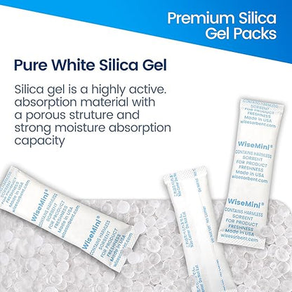 500pcs 5 Gram Food Safe Desiccant Packs, Premium Silica Gel Packets, Desiccant - Image 4