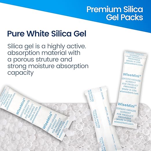 20 Pcs 5 Gram Silica Gel Packets, Desiccant Packs - Image 4