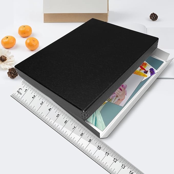 Lineco Museum Archival Storage Box, 9.75x12.75x1.5 in. Drop Front Design. - Image 4