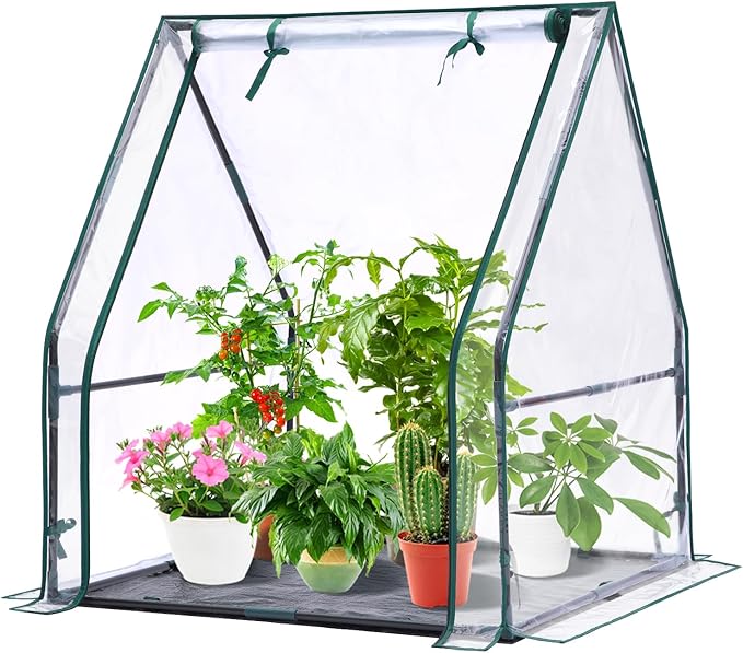 Mini Greenhouse for Indoor Outdoor: Ohuhu Portable Green House by Ohuhu