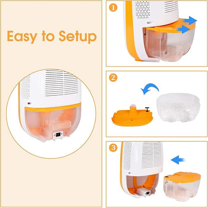 Dehumidifier for Home 37 OZ Water Tank - Image 6