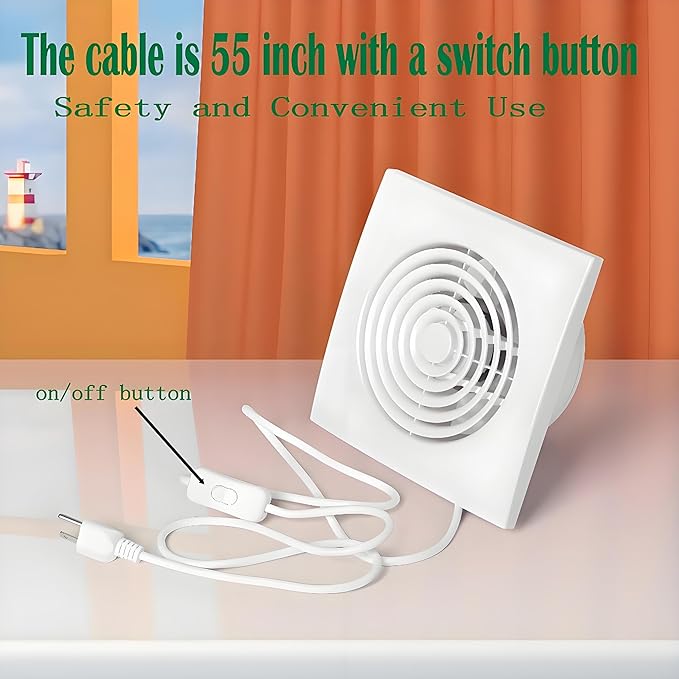 6 Inch Exhaust Fan Bathroom Exhaust Fan - Image 4