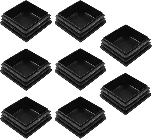 8 Pack 2" Square Plastic Plugs by Bonsicoky