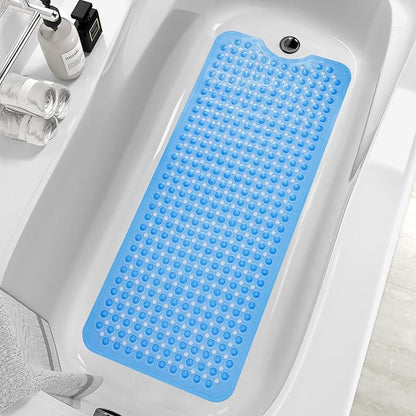 ZHICHENG Bath Tub and Shower Mats, Non-Slip 39 x 16 Inch Extra Long Bath Mat by Unknown