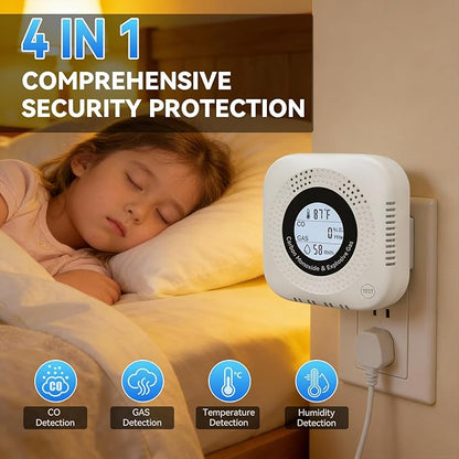 Gas Leak Detector 4-in-1 for Carbon Monoxide Detectors Methane and Propane - Image 5