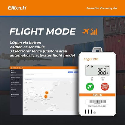 Elitech 4G Reusable Real-time Temperature Humidity Data Logger - Image 5