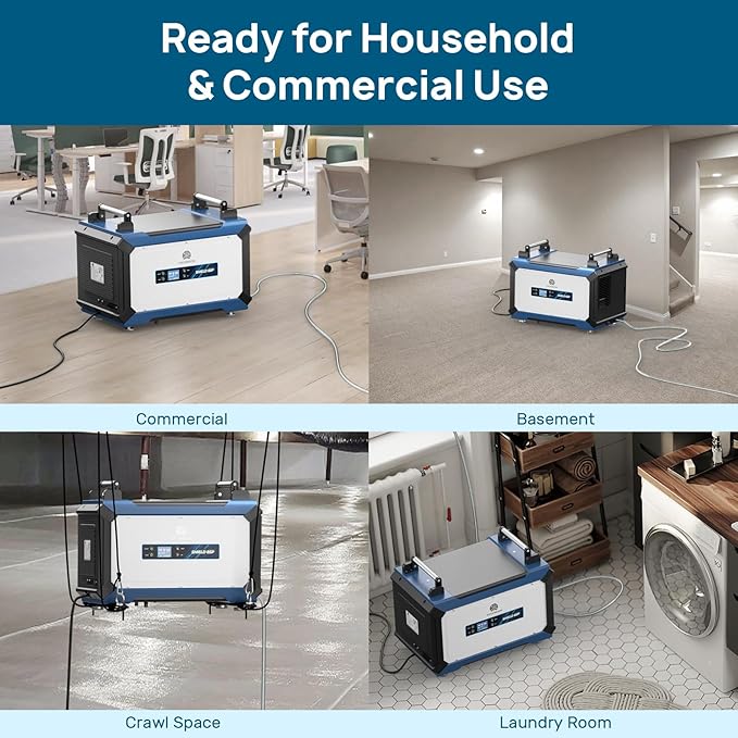 ARGENDON 180 Pints Commercial Dehumidifier - Image 9