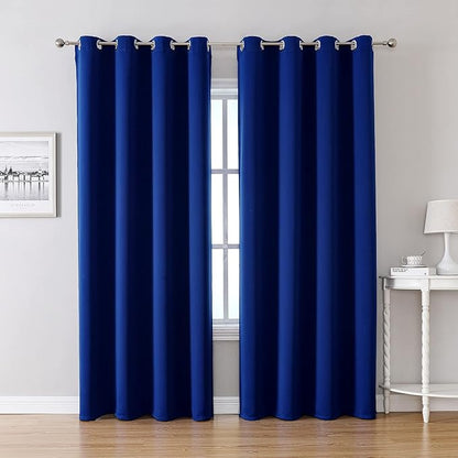 ChrisDowa Blackout Curtains 120 Inches Long 2 Panels Set by ChrisDowa