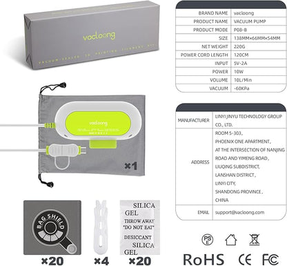 Vacuum-Sealed 3D Printing Filament Kit, 20 Packs Lightproof Storage Bags - Image 7