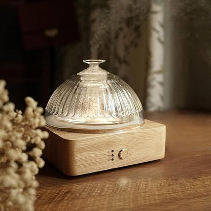 Glass Dome Essential Oil Diffuser by Levoair