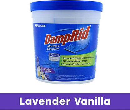 DampRid FG01LV Moisture Absorber, Lavender Vanilla, 10.5-Ounce - Image 2